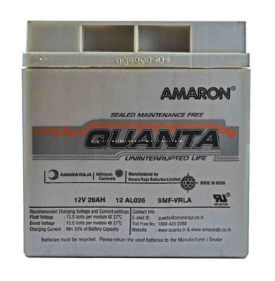 Amaron Quanta 26AH SMF Battery -12AL026